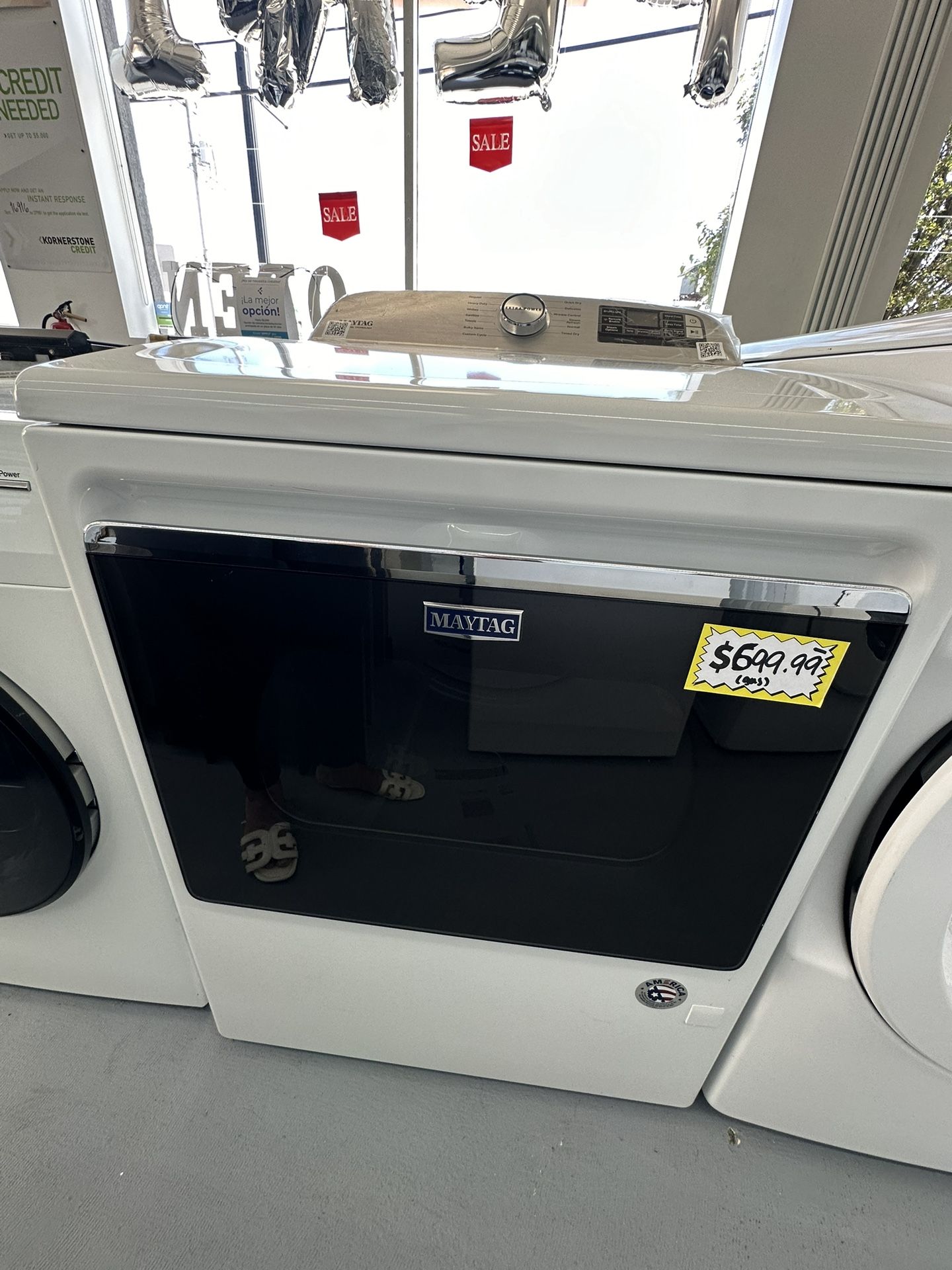 My tag Gas Dryer
