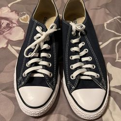 Tennis Converse , All Star OX  , Navy  Unisex Size 8 Mens , 10 Women’s 