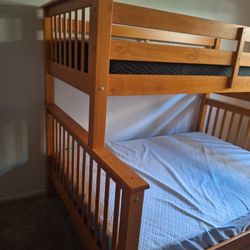 Hard Wood Bunk Bed