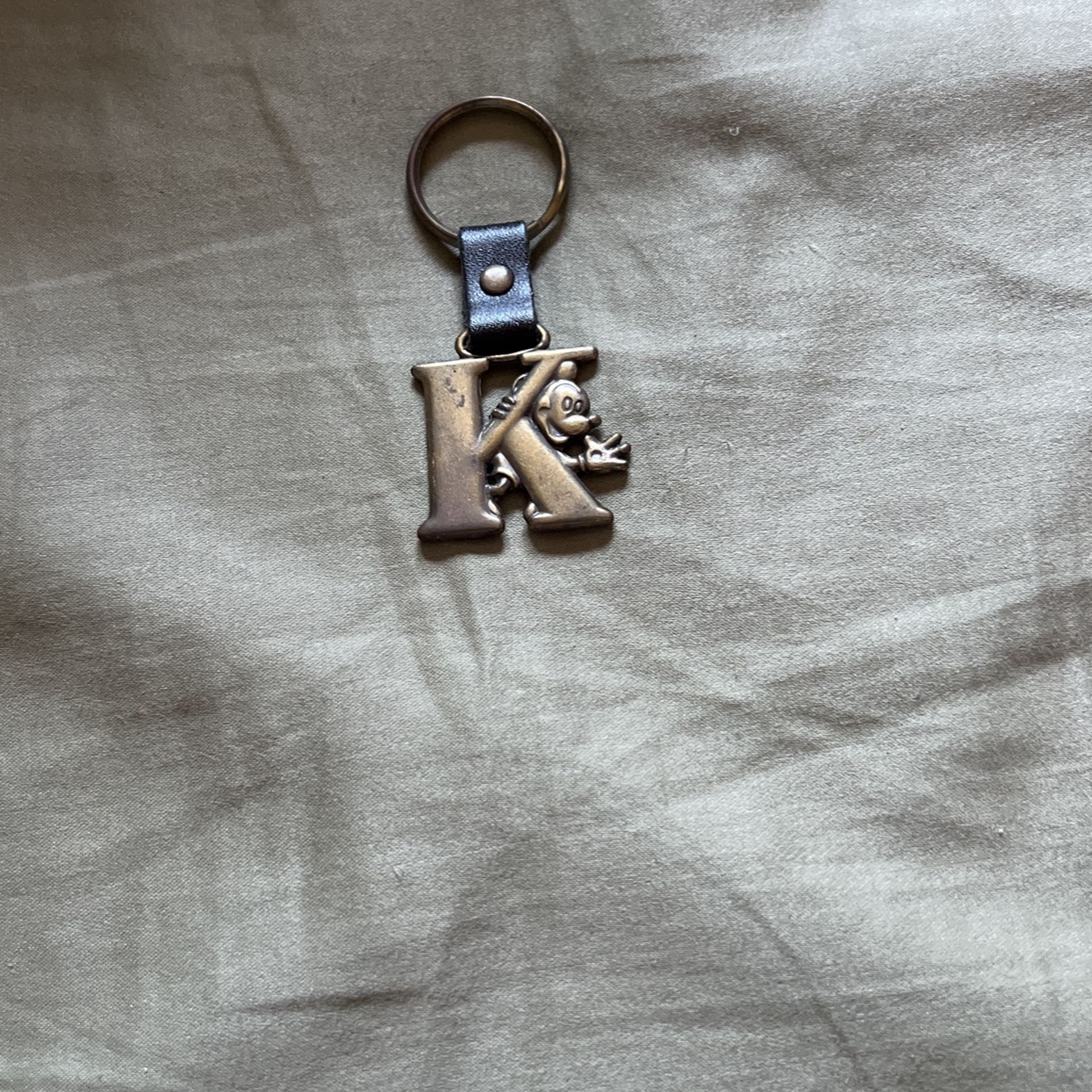 Disney K Keychain