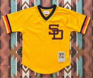 MLB San Diego Padres Tony Gwynn Mitchell & Ness Authentic Practice Jersey Kids S