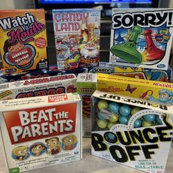 Kids Board Games 10 Games Total