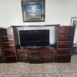 Wooden Entertainment Center