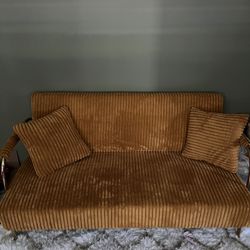 Upholstery - Sofa Mustard (White/Gold Rug)