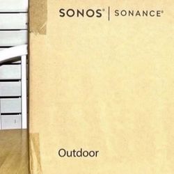 1 (Pair) Sonos Outdoor (White) Speakers. Brand New Sealed. Includes Warranty. Model: OUTDRWW1