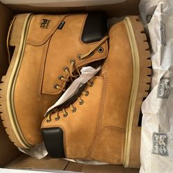 Timberland steel toe boots size 10.5 M