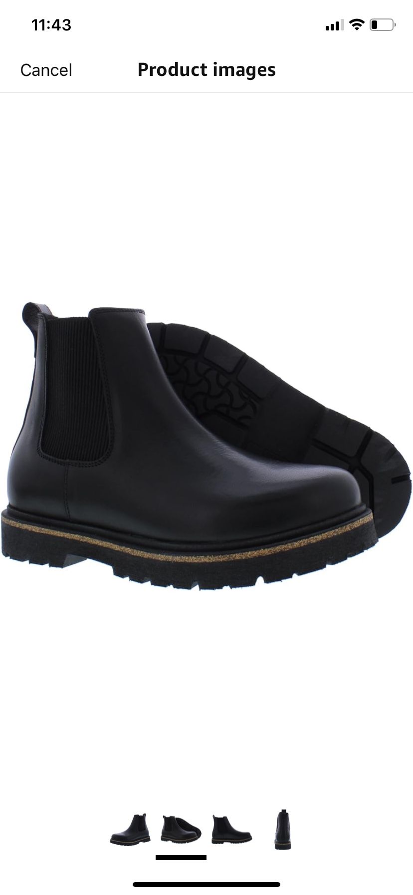 Slip On Leather Boot 
