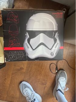 Storm trooper cosplay helmet
