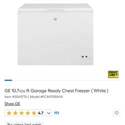Chest Freezer - BRAND NEW