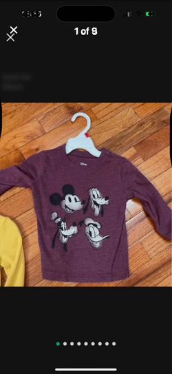 Disney Toddler Long Sleeves