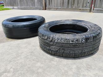 2x 235/65/18 235/65/R18 tires
