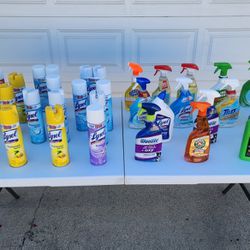 HOUSEHOLD CLEANERS ' LYSOL'S '  $3 Each 