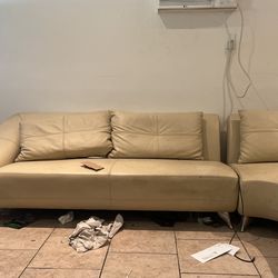 Vintage Leather Couches