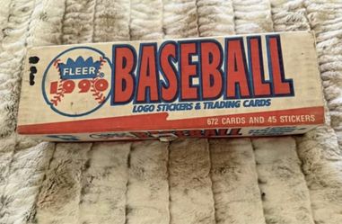 1990 Fleer Baseball Trading Cards Complete Set
