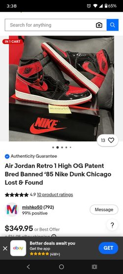Jordan 1 size 9 men
