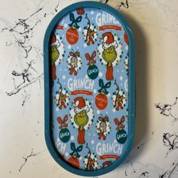 Grinch & Cindy Lou Who Christmas Tray | Holiday Collectible Christmas Decor With Lights