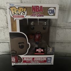 Funko Pop! NBA Legends - Magic Johnson #136 (Target Exclusive) - New
