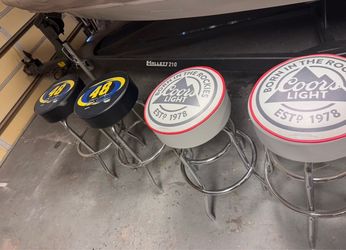 Barstools Coors light NASCAR