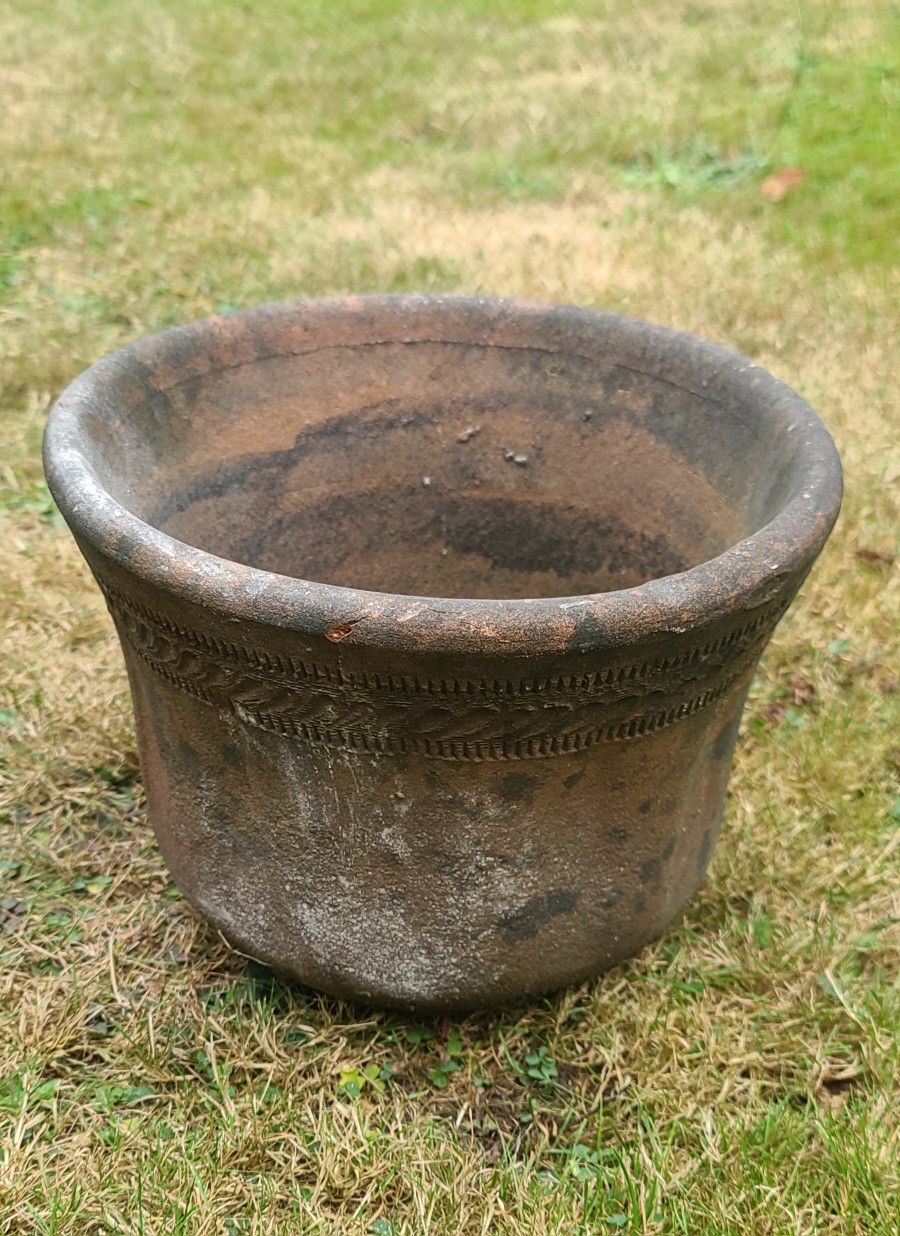 Vintage Terra Cotta Flower Pot