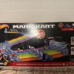 Hot wheels Mario Kart Rainbow Road