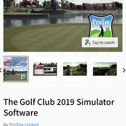 SKYTRAK+ LAUNCH MONITOR + LENOVO GAMING LAPTOP + TGC 2019 TURN-KEY GOLF SIMULATOR BUNDLE 