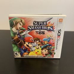 Super Smash Bros For Nintendo 3DS