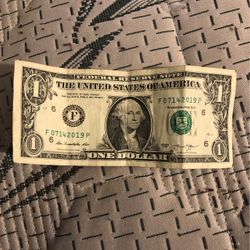 Date Note Dollar Bill