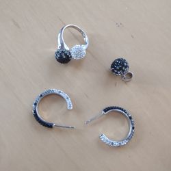 Ring, Earrings & Pendant 