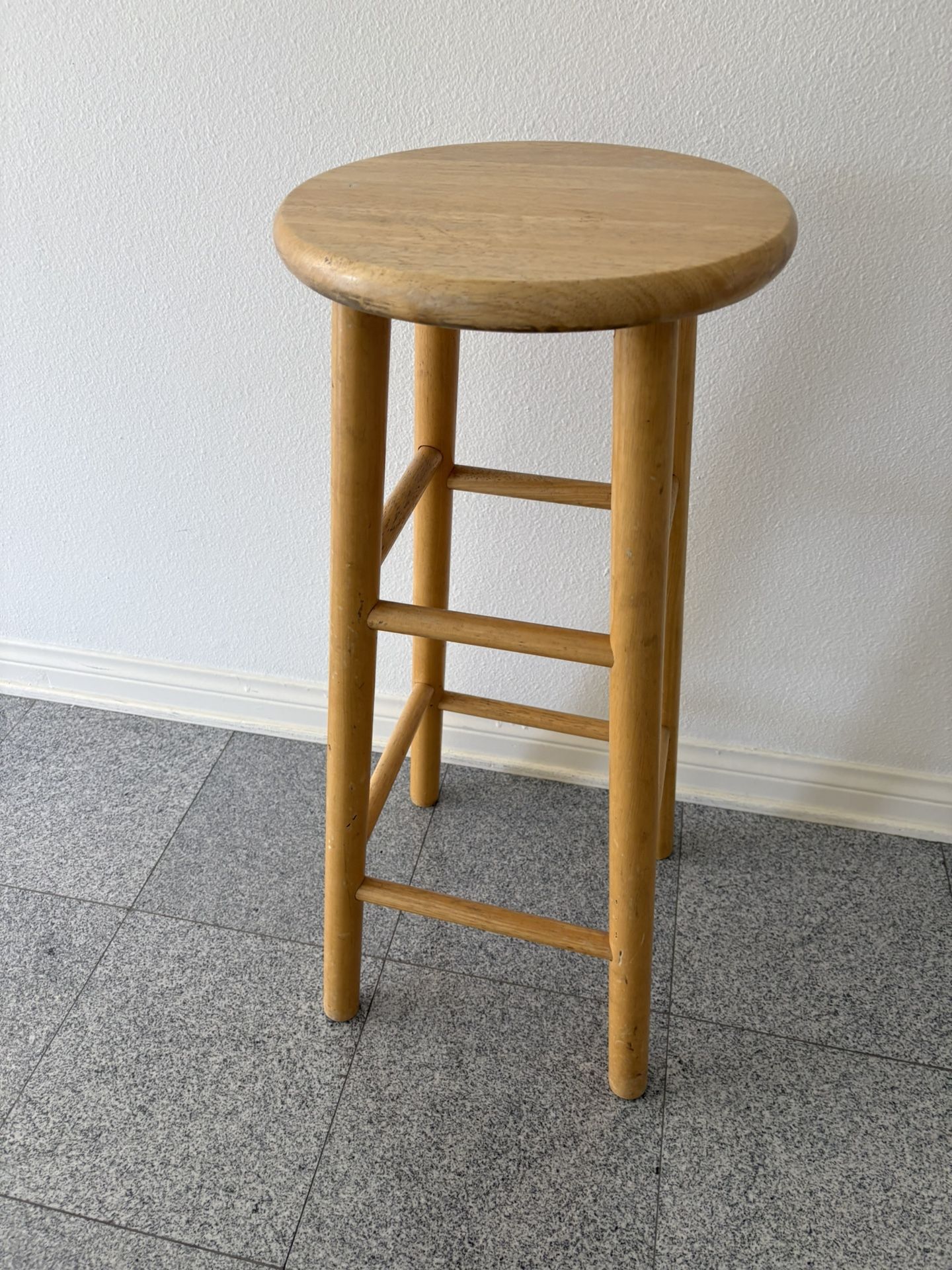 36” Wooden Stool