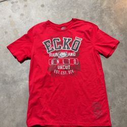 Ecko Unltd red graphic tee 