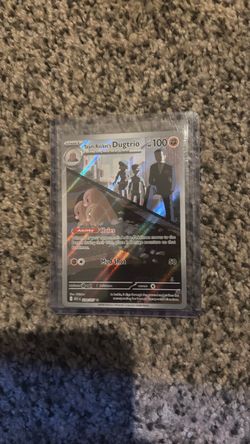 Team Rocket's Dugtrio Holo Pokémon Card 239/217