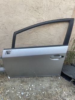 2010 to 2015 Toyota Prius Driver Door Silver