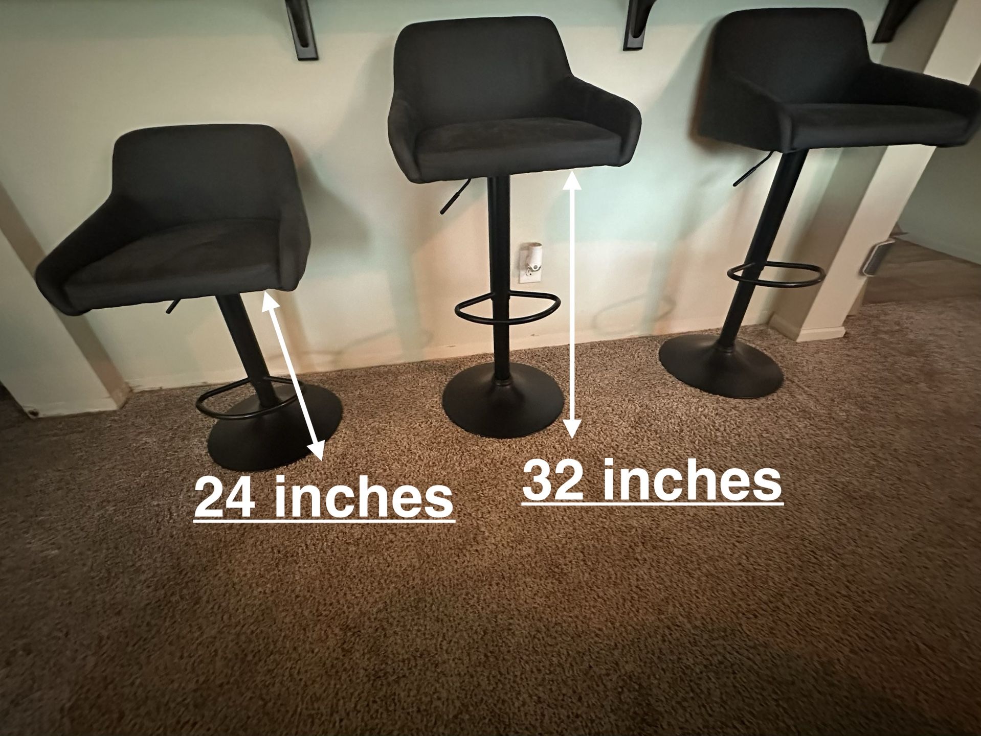 Adjustable Bar Stool (3)