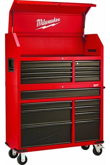Milwaukee 46 Inch 27223 Cu. Inch Space 1800 Lbs. Tool Cart