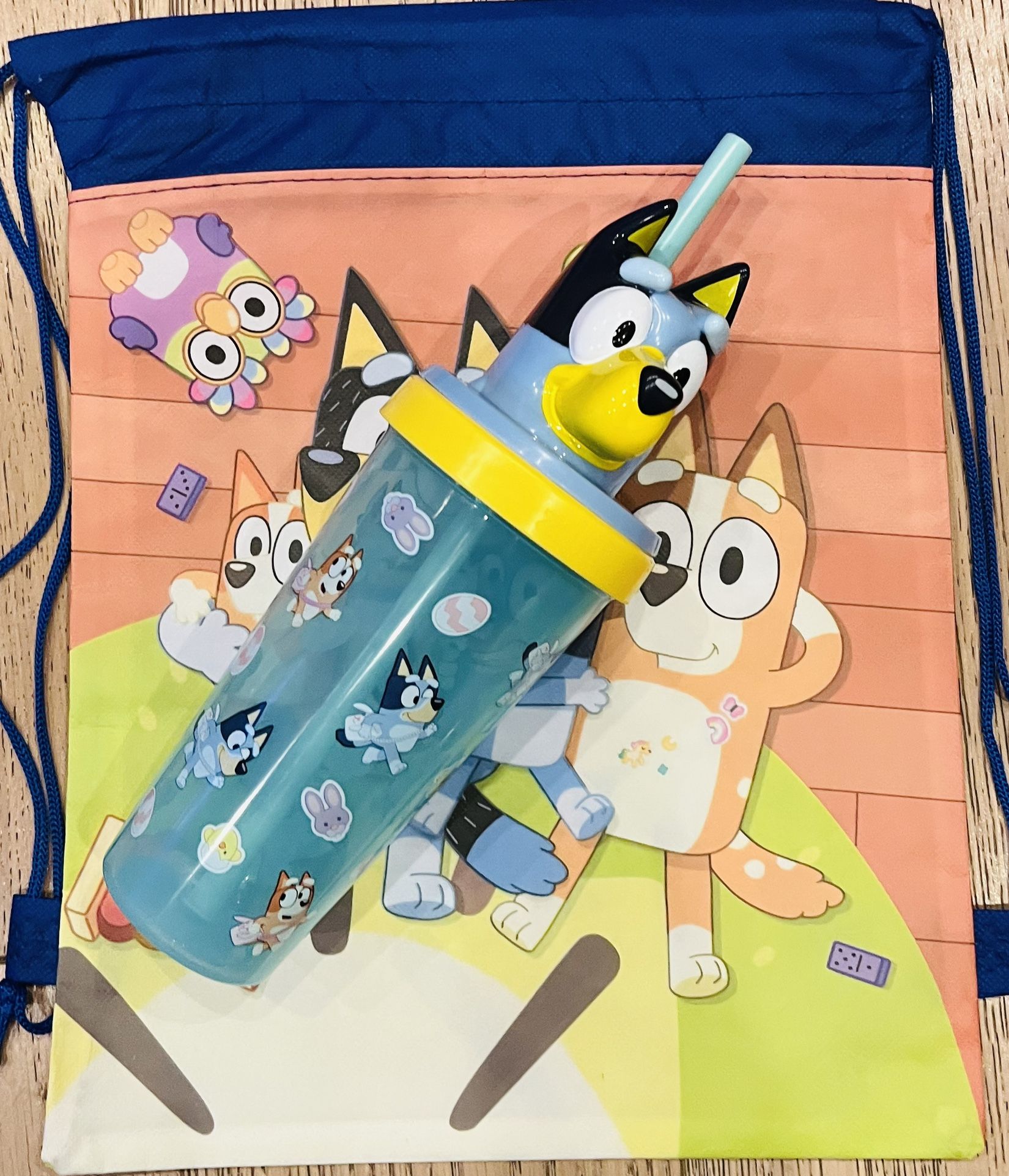 Bluey’s Easter Cup With Straw