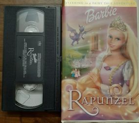 Barbie as Rapunzel (VHS, 2002)