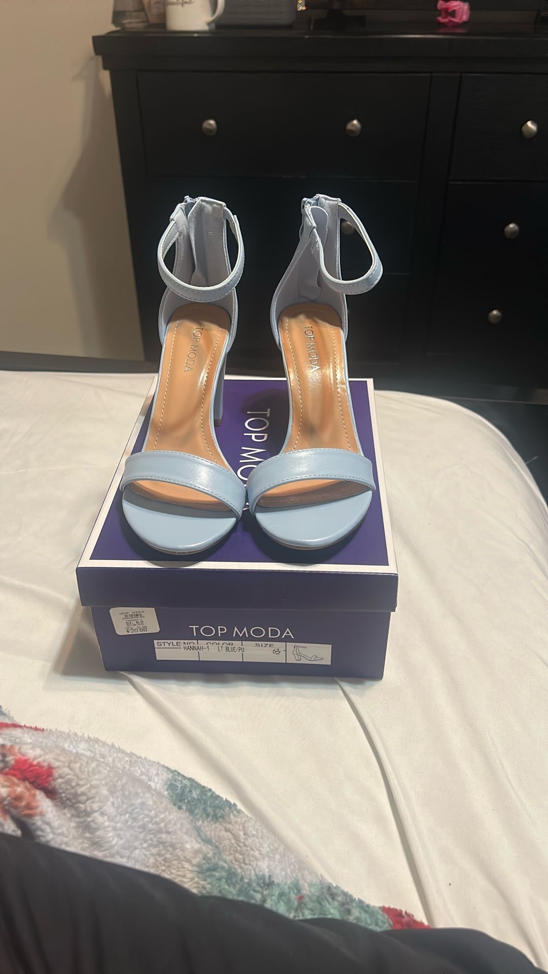Baby Blue High Heels 