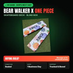Bear Walker x One Piece Skateboard Blind Box