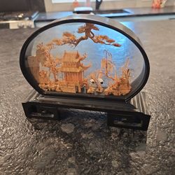 Chinese Cork Diorama