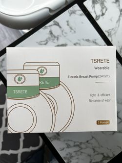 Tsrete Double Electrical Wearable Breast Pump