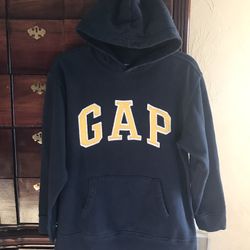 Gap Kids XXL Navy/Yellow Hoodie