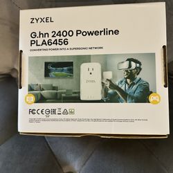 ZYXEL (PLA6456) Power Line WiFi Transmitter 