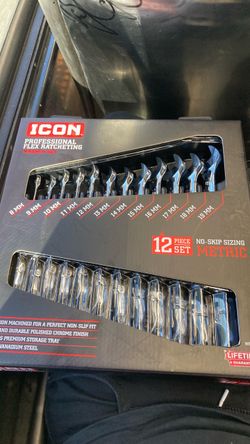 Icon professional flex ratcheting wrench set