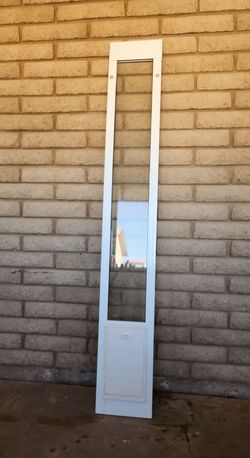 Aluminum Pet Patio Door, Medium