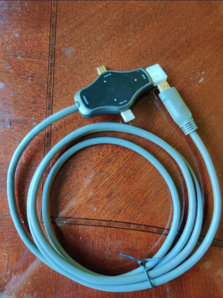Display Port/Mini Display Port/Usb-c To HDMI Cable