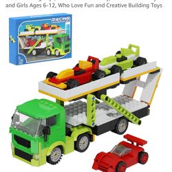 Transporter Building Kit, Compatible with Lego Car 