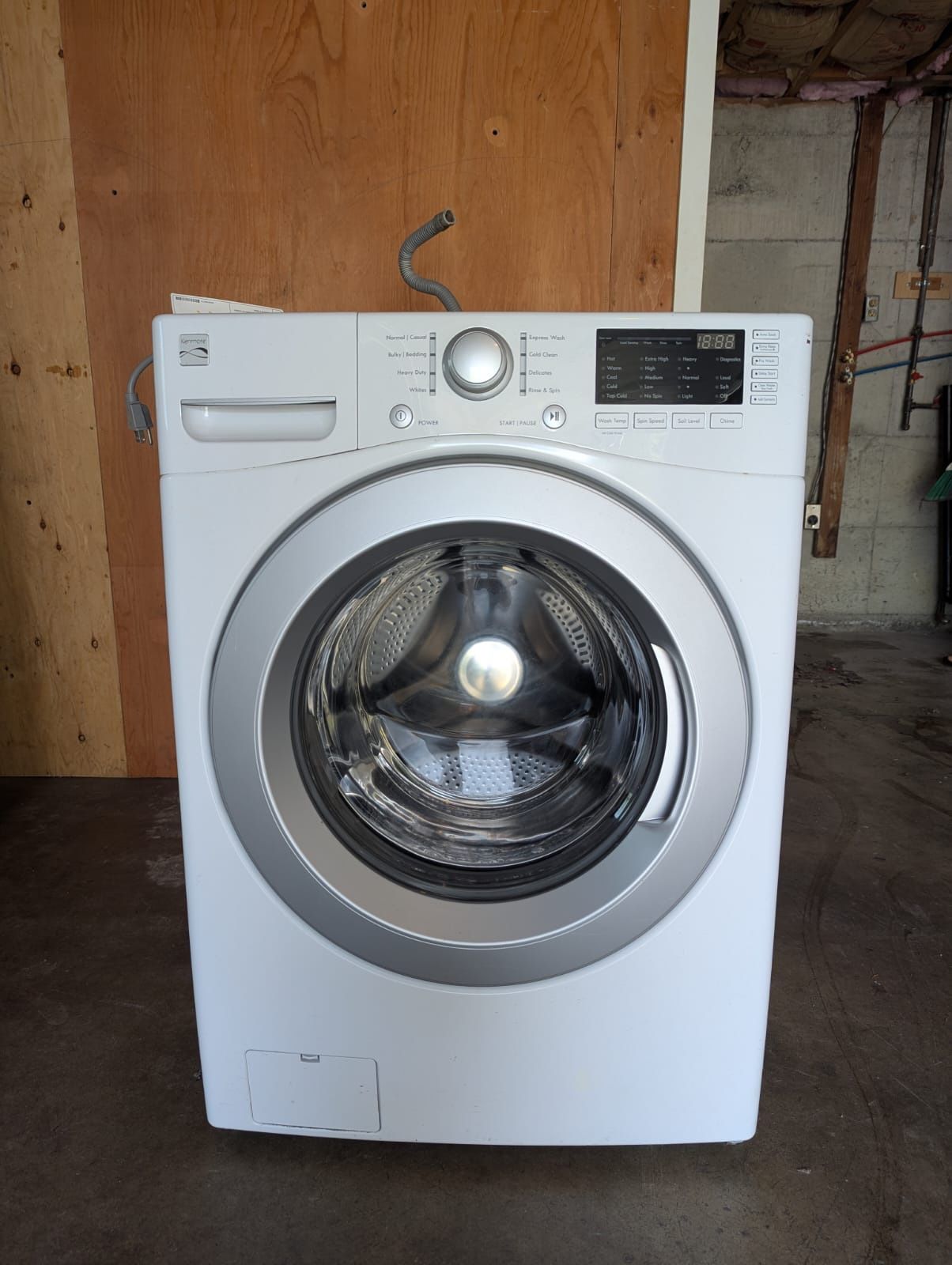 Kenmore Front Load Washer 4.5 Cu ft