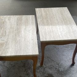 Marble Side Tables 
