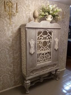 Antique china cabinet