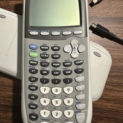 TI-84 Plus, Silver Edition With Case, Cables And Plug